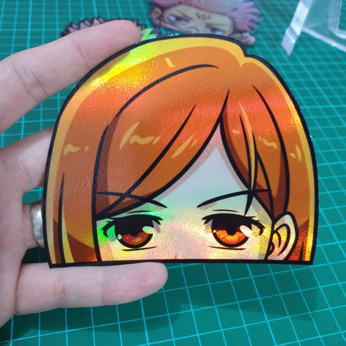 

Sticker Hologram Anime - PSH240 - Besar - Jujutsu Kaisen - Nobara
