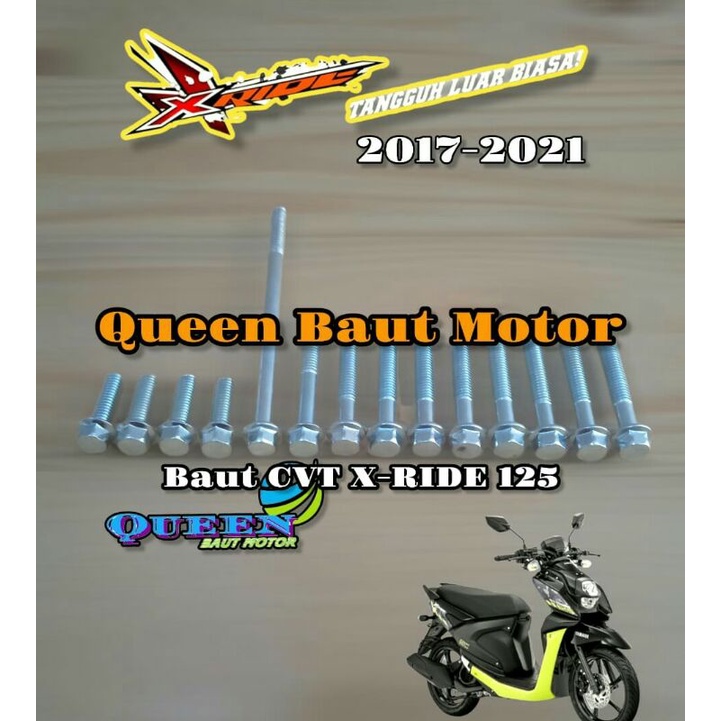 Jual Baut Fullset Blok Cvt Yamaha X Ride Original Baut