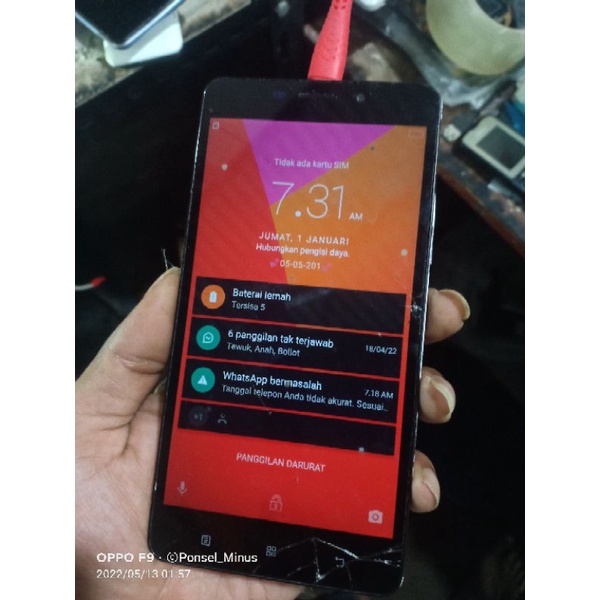 lcd mesin Lenovo A7700
