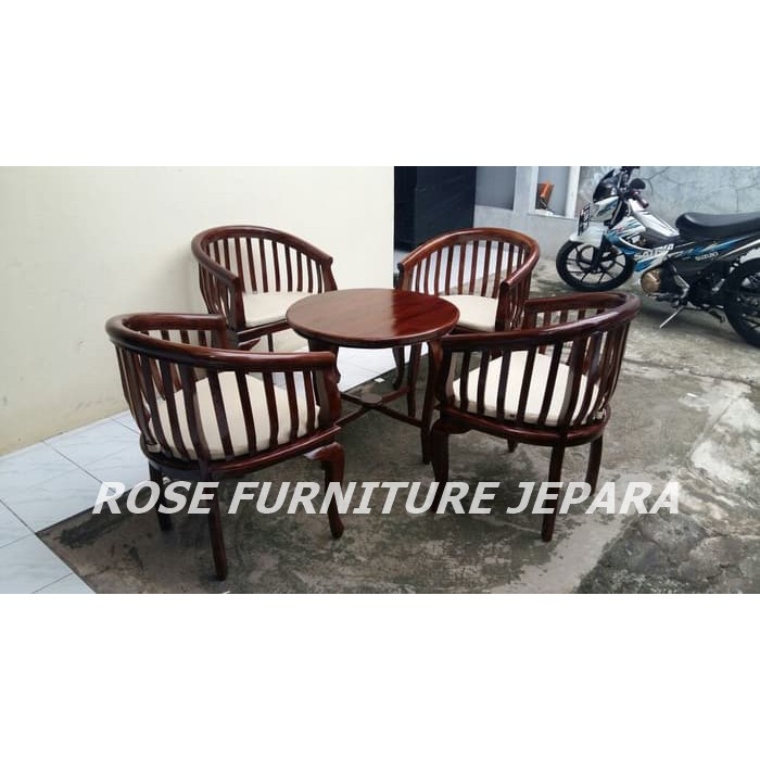 kursi tamu-teras-makan-minimalis-betawi lenong jati jepara busa sofa