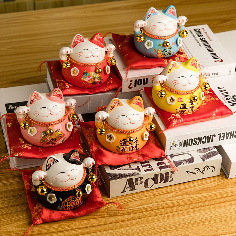 Celengan Kucing Hoki /Keramik / hampers Kado Kucing Hoki