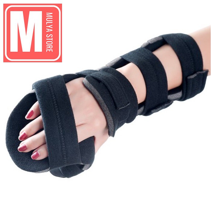 Wrist Brace Stroke Hand Splint Immobilization Alat Bantu Tangan Spasme Spastik Kaku Tegang