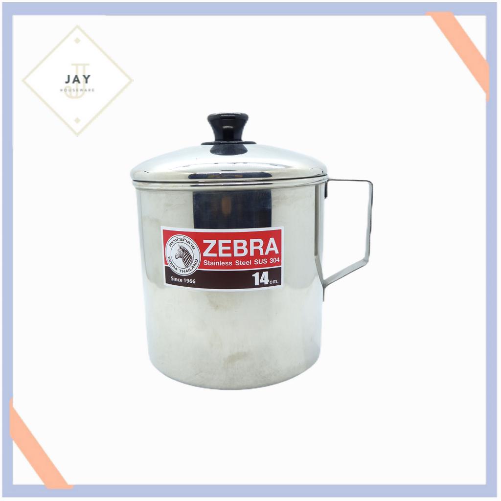 Mug 14cm wcover 110114 ZEBRA