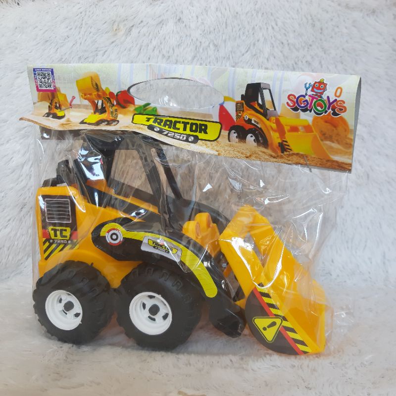 Mainan Mobil Traktor anak - Tractor Truk Escavator