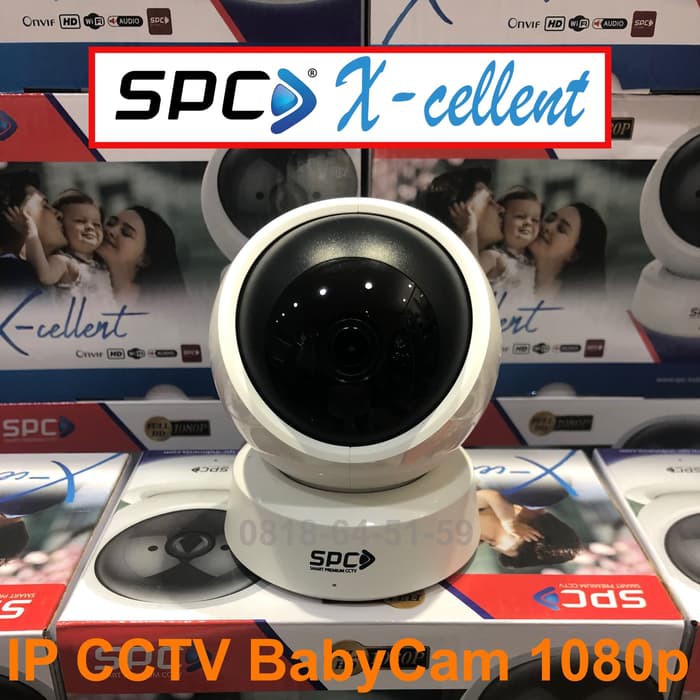 IP    Cctv wifi ip camera BabyCam SPC Xcellent full HD 1080p garansi resmi    CAMERA