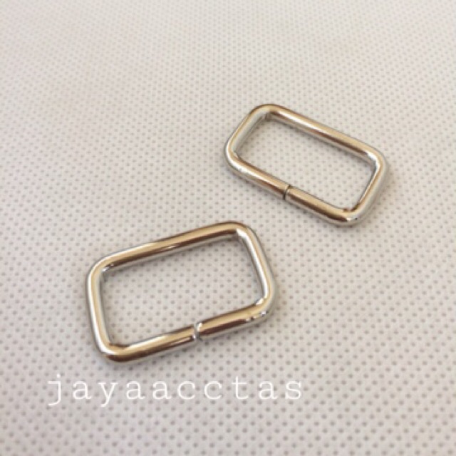 Ring kotak tas 2.5 cm nikel RK25NK