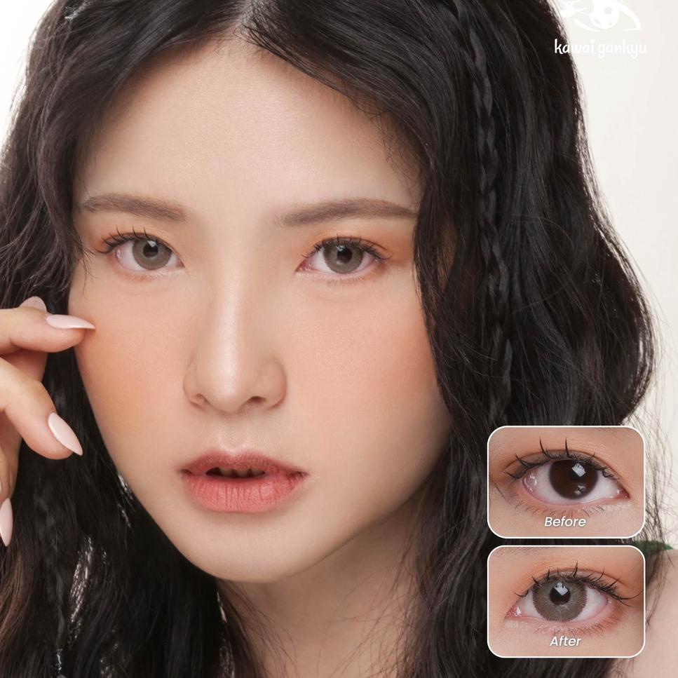 RECOMENDED Kawai Gankyu Softlens - Voxie Orion Hazel