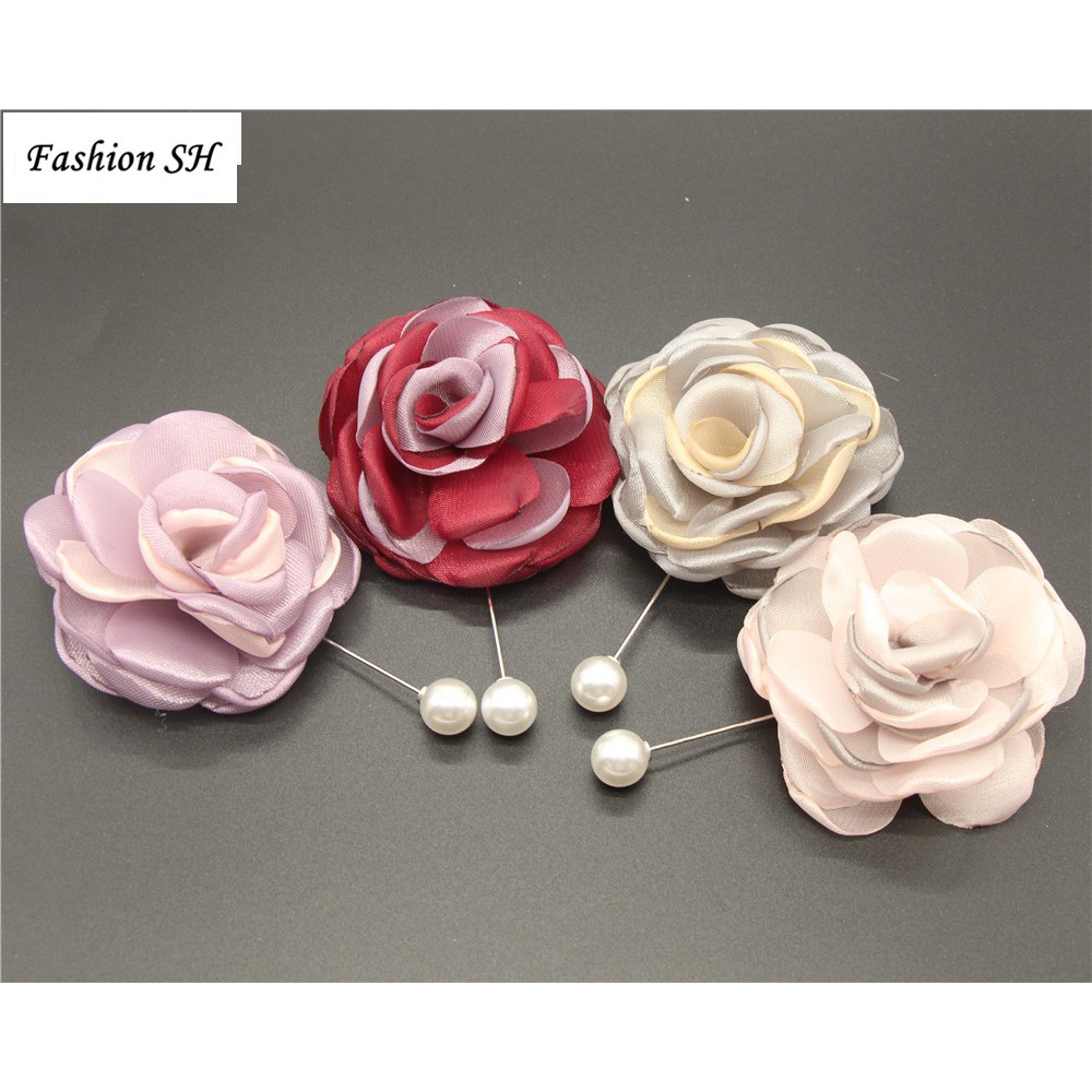 Big flower Tuspin mutiara/pearl/brooch/bros/aksesoris