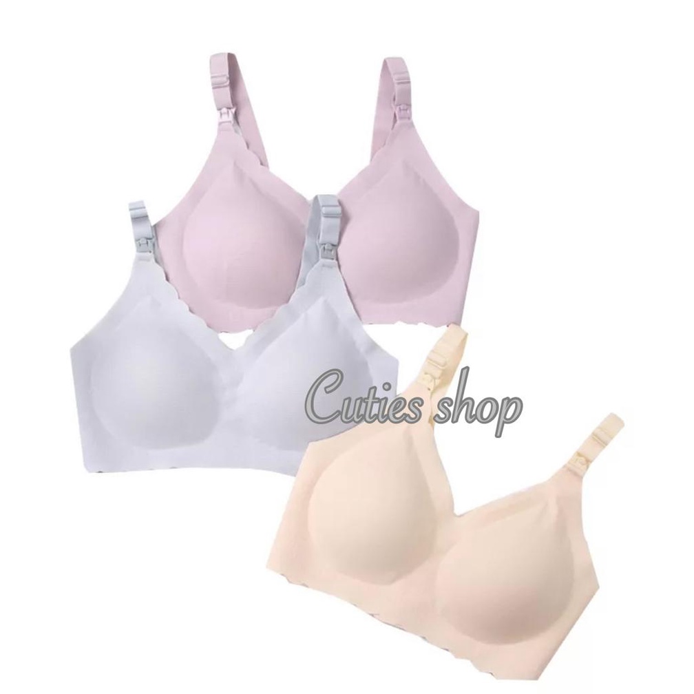 NURSING BRA JAPANESE STYLE, SEAMLESS, BAHAN ICE SILK-8