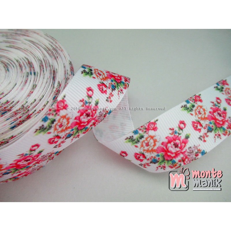 

Pita Grosgrain Shaby Rose 1â€³ (PITA-068) montemanik