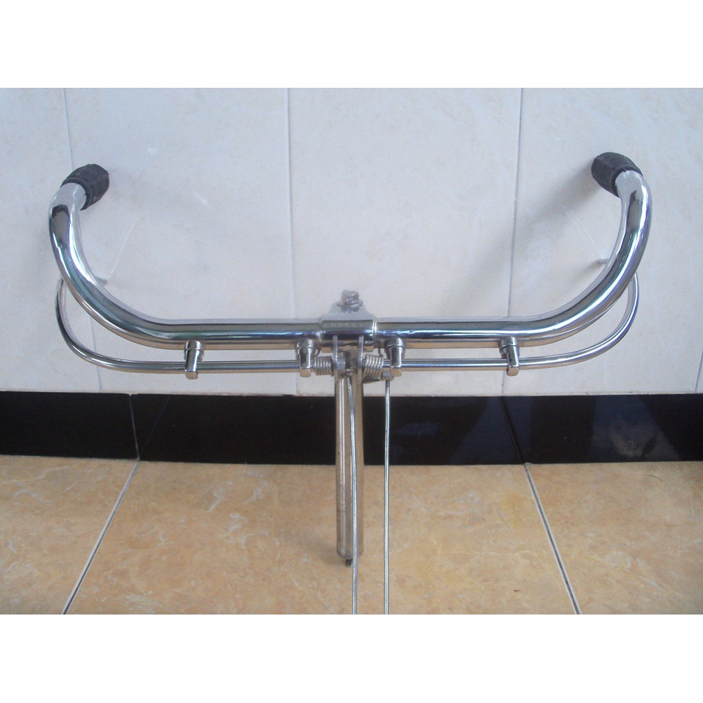 Stang sepeda onthel merk fongers rem tromol rem karet - stang onthel fongers - stir onthel fongers