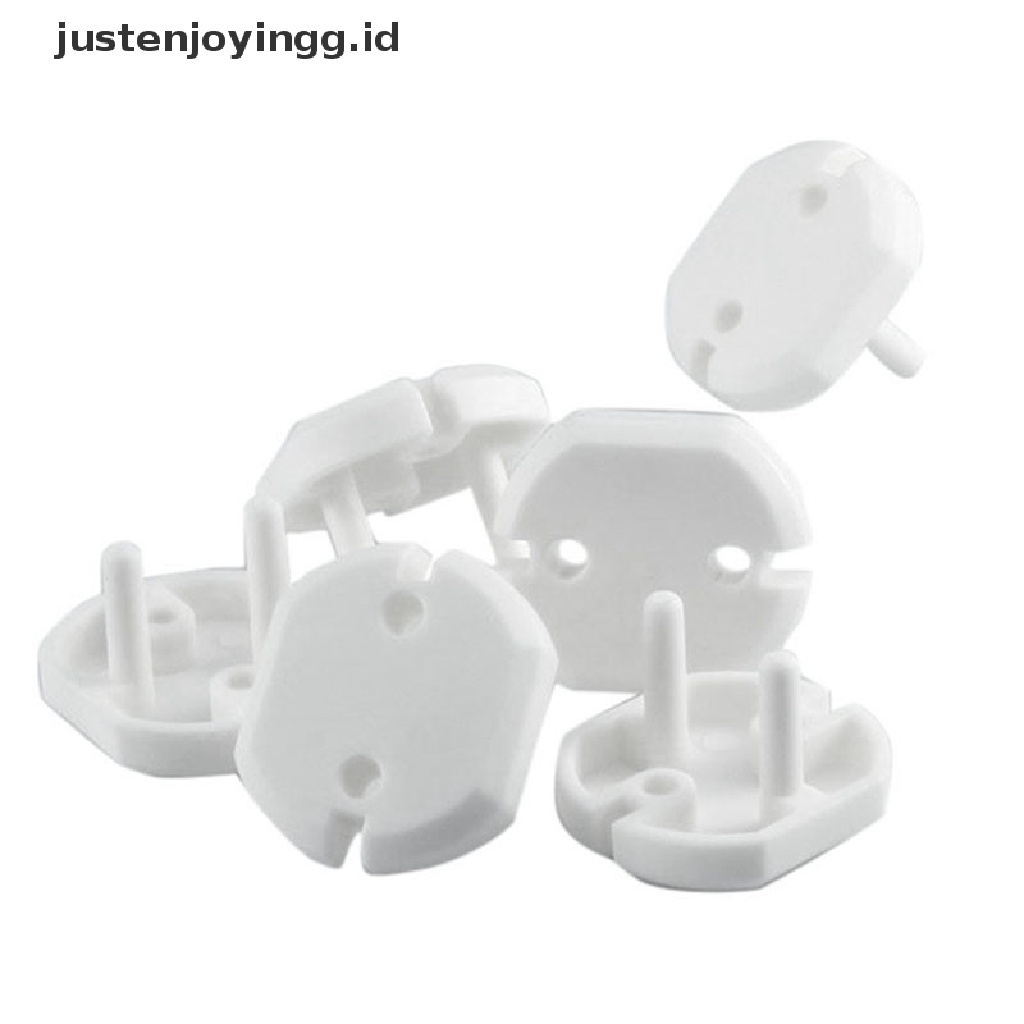 // justenjoyingg.id // 10Pcs/bag Child Guard Against Electric Shock Safety Protector Socket Cover Cap ~