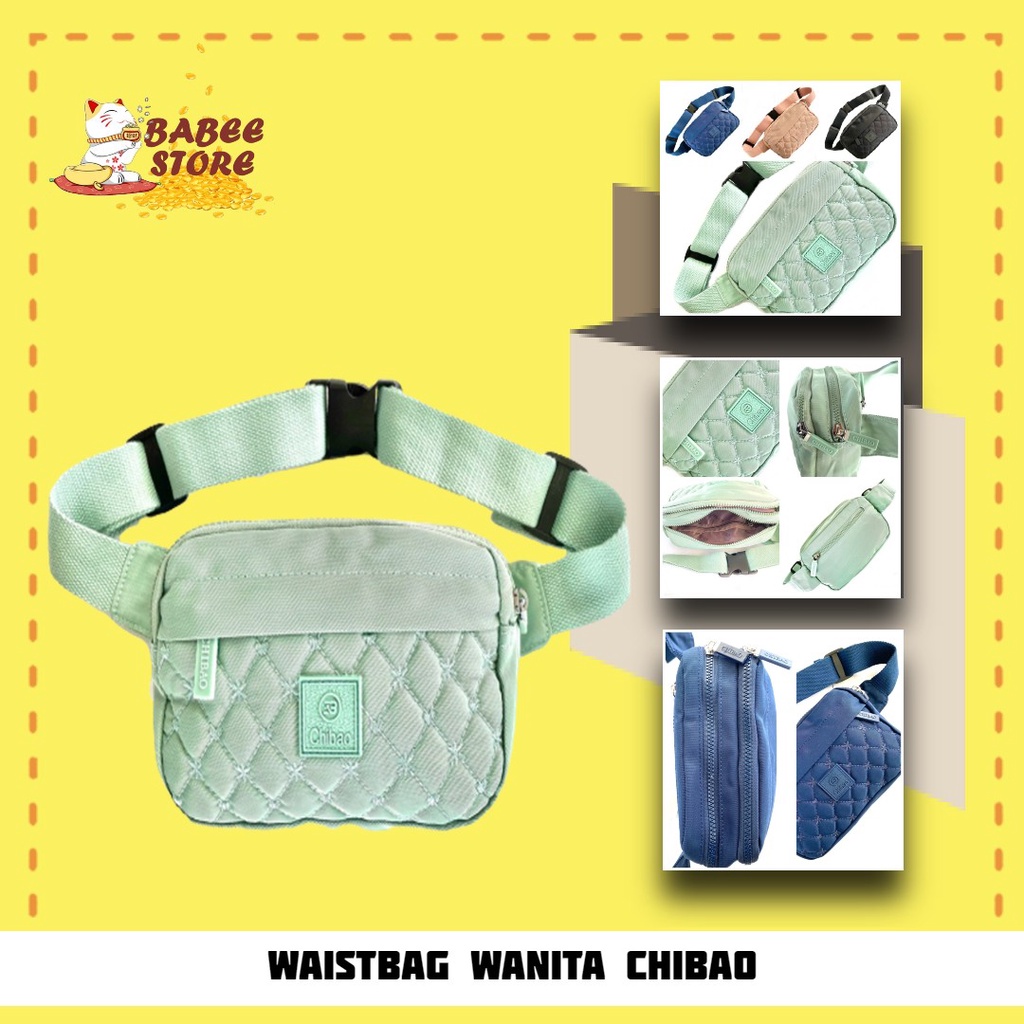 TAS SLING BAG WANITA FASHION PREMIUM - WAISTBAG WANITA ORIGINAL CHIBAO IMPORT