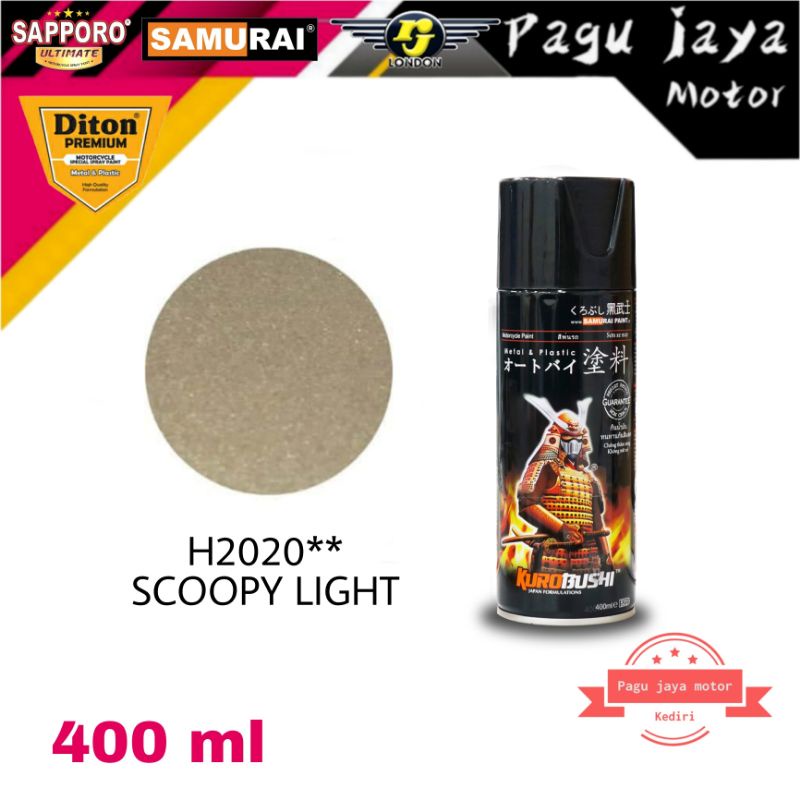 SAMURAI PAINT H2020** HONDA SCOOPY LIGHT CAT SEMPROT SPRAY PAINT PILOX PILOK