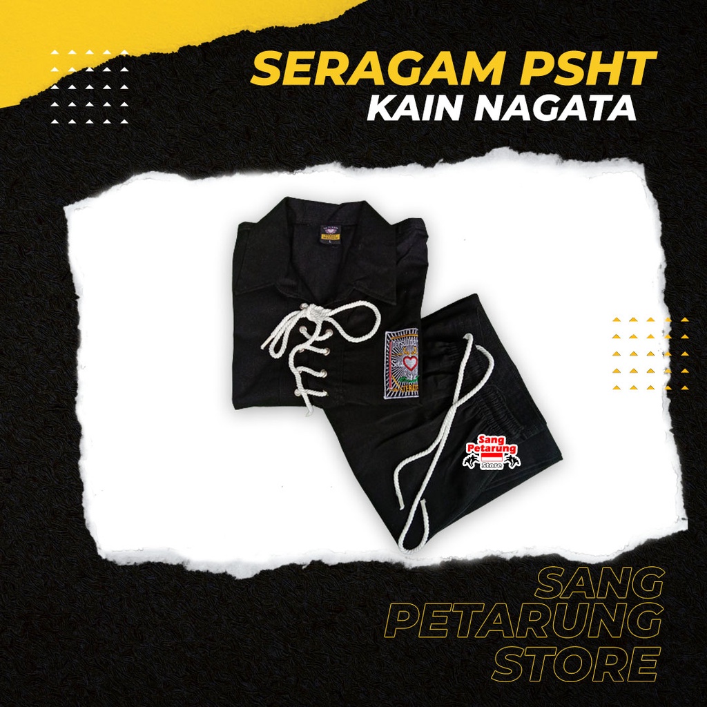 Sakral Warga PSHT / Seragam Warga PSHT / Baju Silat Warga PSHT /Warga Terate Baju pencak silat Psht