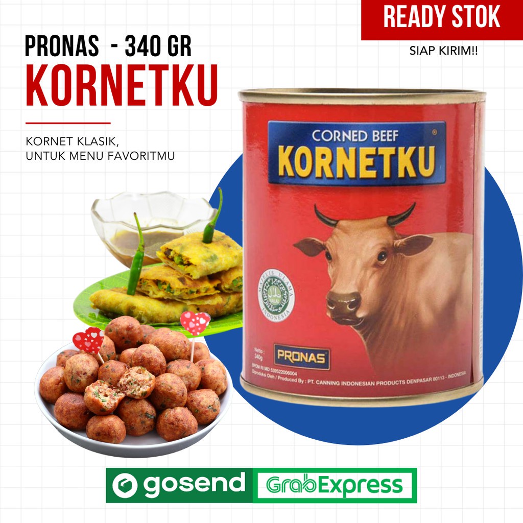 Pronas Kornetku 340gr / OPEN RESELLER / SIAP KIRIM