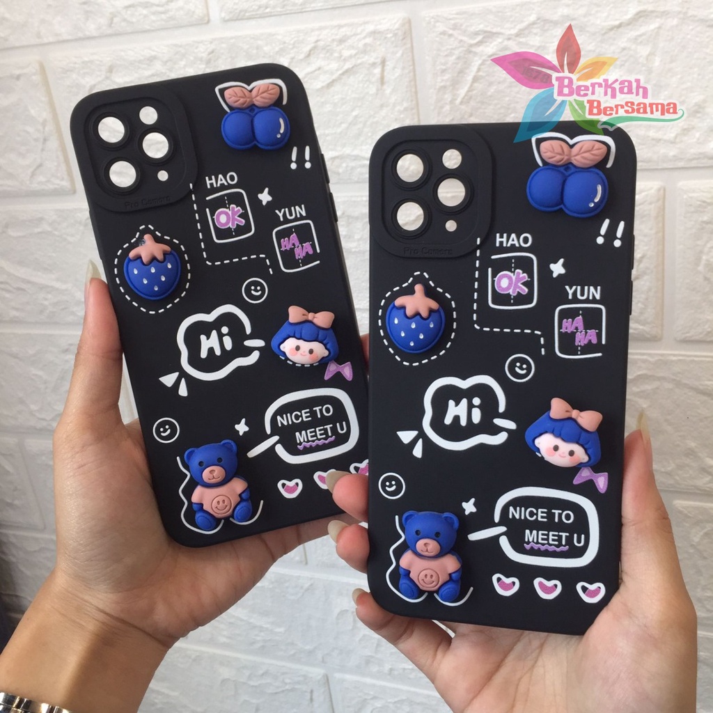 SS098 SOFTCASE IPHONE 6 6+ 7 8 SE 2020 X XS XR MAX BB6649