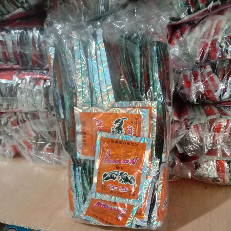 Mao Wang Racun Tikus Beras Orange Hologram Paket 100pcs Pembasmi Tikus