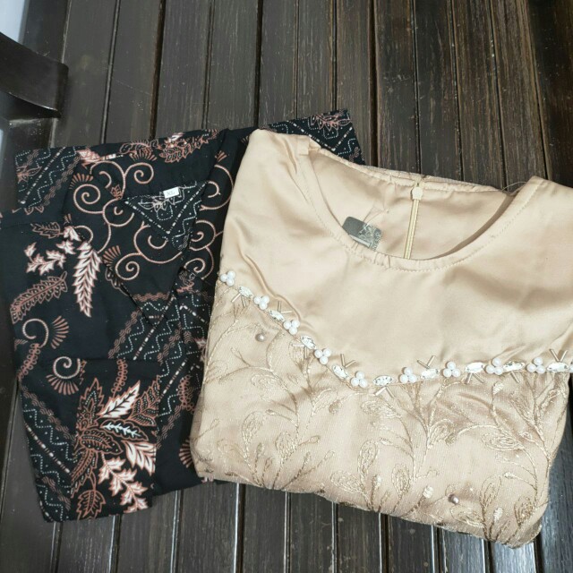 Couple Batik Terbaru 2021 Brukat Premium Sarimbit Batik Kebaya Batik Rnb Batik Couple Keluarga