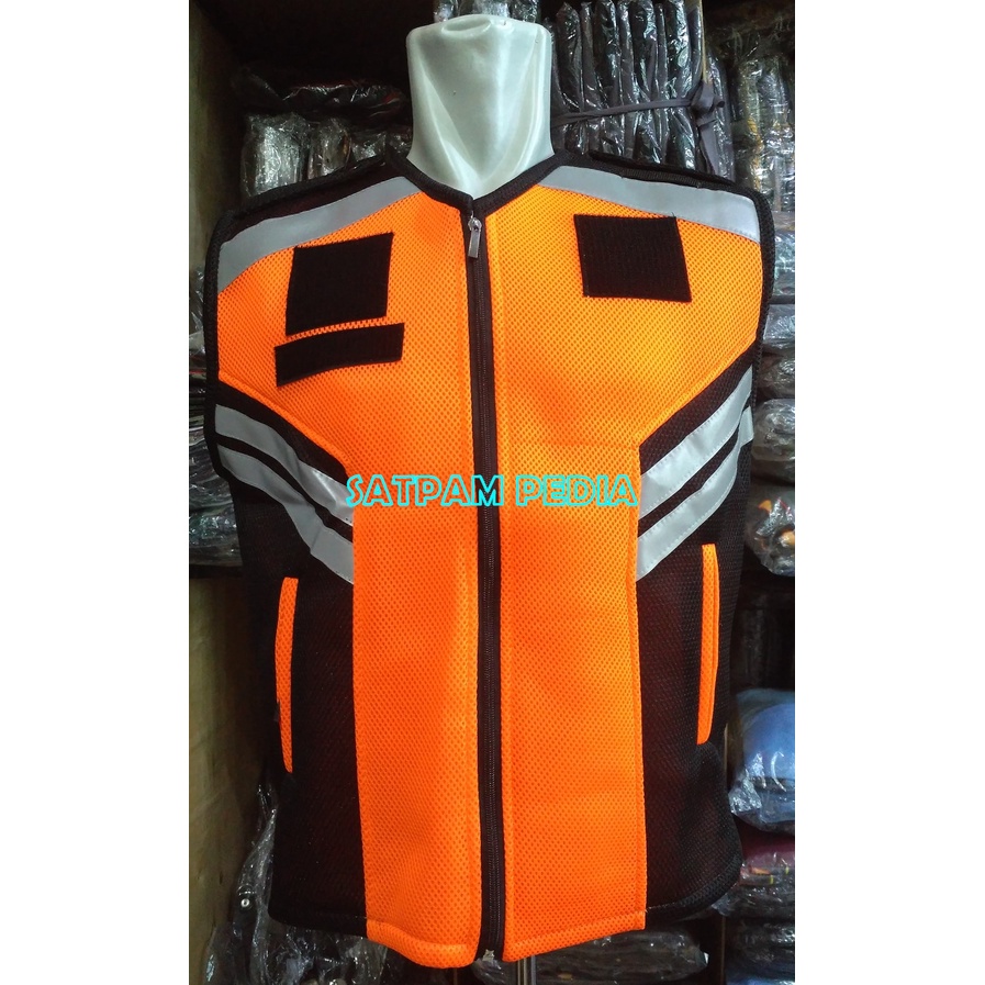 Rompi Touring Double Mesh Orange - Rompi Motor Touring