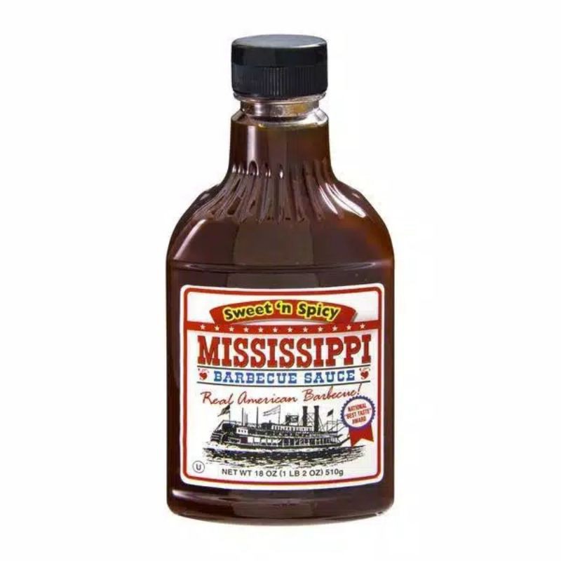 

MISSISSIPPI BARBEQUE SAUCE SWEET & SPICY 510GR
