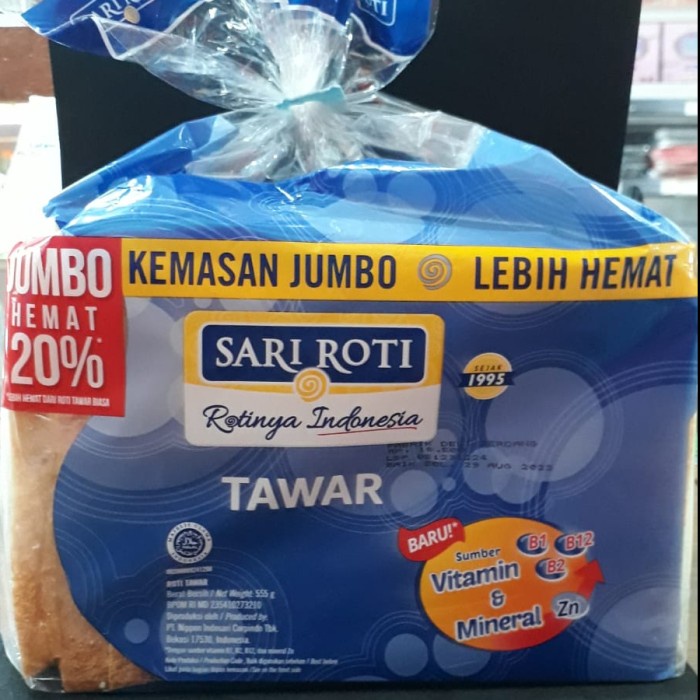 Jual Sari Roti Tawar Jumbo Gr Shopee Indonesia