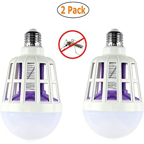 Gratis Bubble Bisa COD [Lampu Pembasmi Nyamuk] Mosquito Killer Lamp Pest Repeller 2 in1 E27 LED Bulb