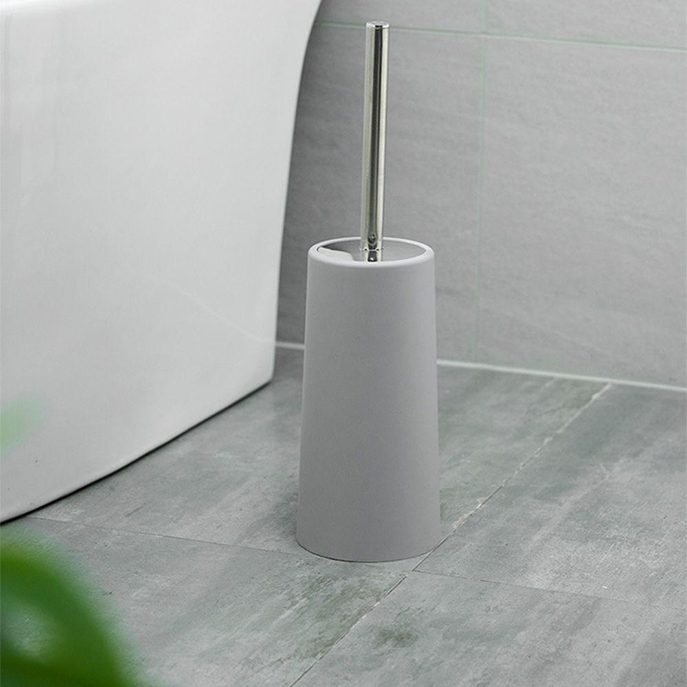 Suyo Sikat Toilet Air Anti Bocor Pembersih Mandi Dengan Alas Stainless Steel Toilet Brush Holder Set