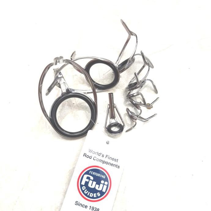 RING GUIDE FUJI MNOG SET 8 PCS JORAN CUSTOM ORIGINAL FUJI