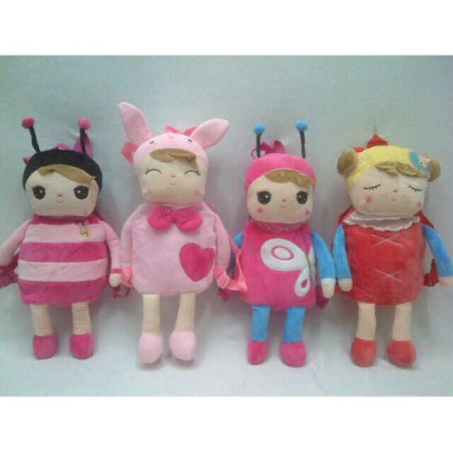 FREE ONGKIR Tas Ransel Anak - Ransel Full Body Boneka Karakter Angela sz L