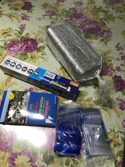 [ Af - P258 ] Kemasan Makanan Alumunium Foil P 258 Tray (tanpa Tutup)