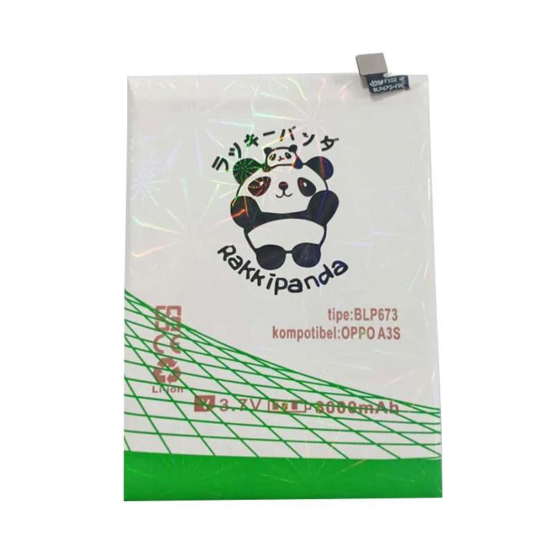 Baterai Battery Double Power Double Ic Rakkipanda Oppo A3S BLP673