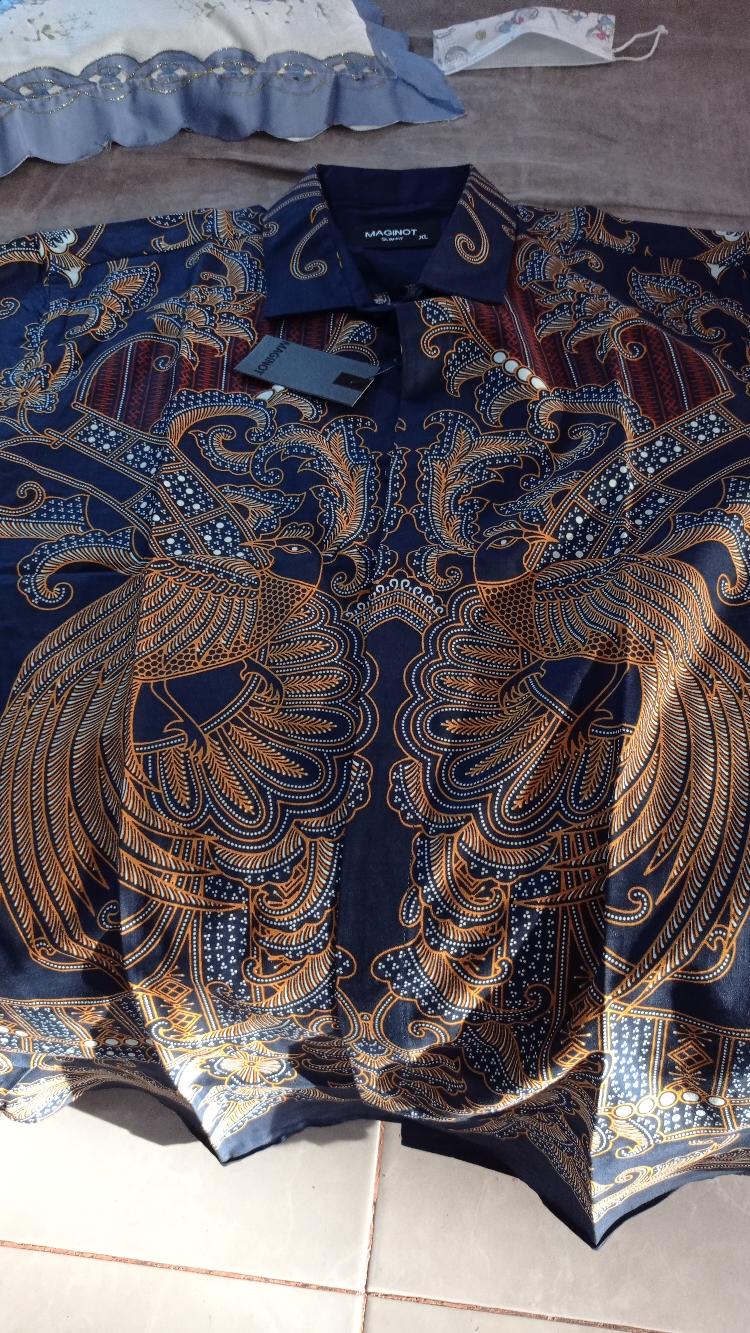 Maginot Kemeja Batik Pria Yasa-ss Lengan Pendek