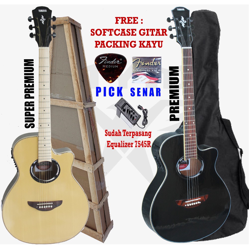 Gitar Akustik Elektrik Apx Custom Bergaransi Banyak Variasi Shopee Indonesia
