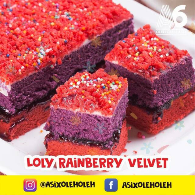 

ASIX OLEH OLEH (Loly Rainberry Velvet) A6