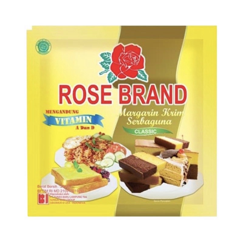 

ROSE BRAND MARGARINE 200 gram