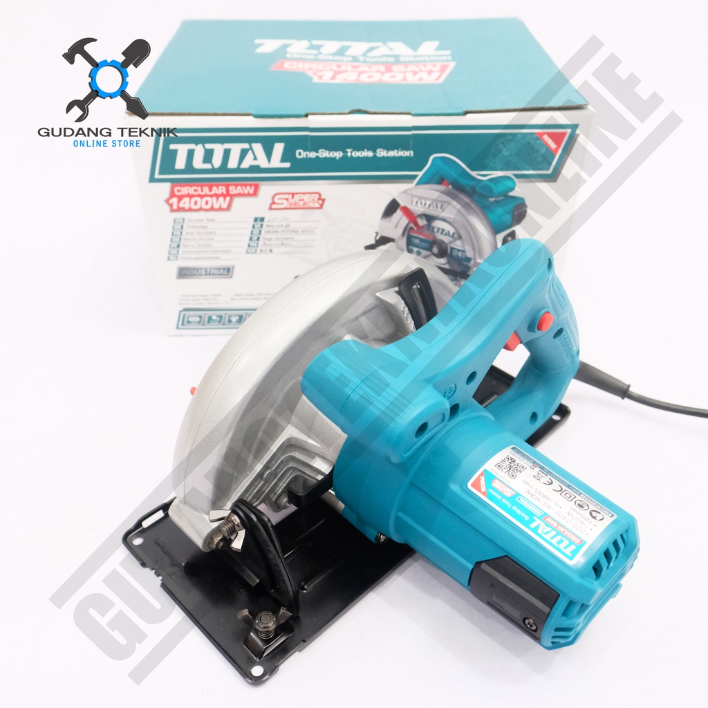 Circular Saw 7&quot; TOTAL TS11418526 / Mesin Potong Gergaji Kayu 7 Inch TS 11418526 TOTAL