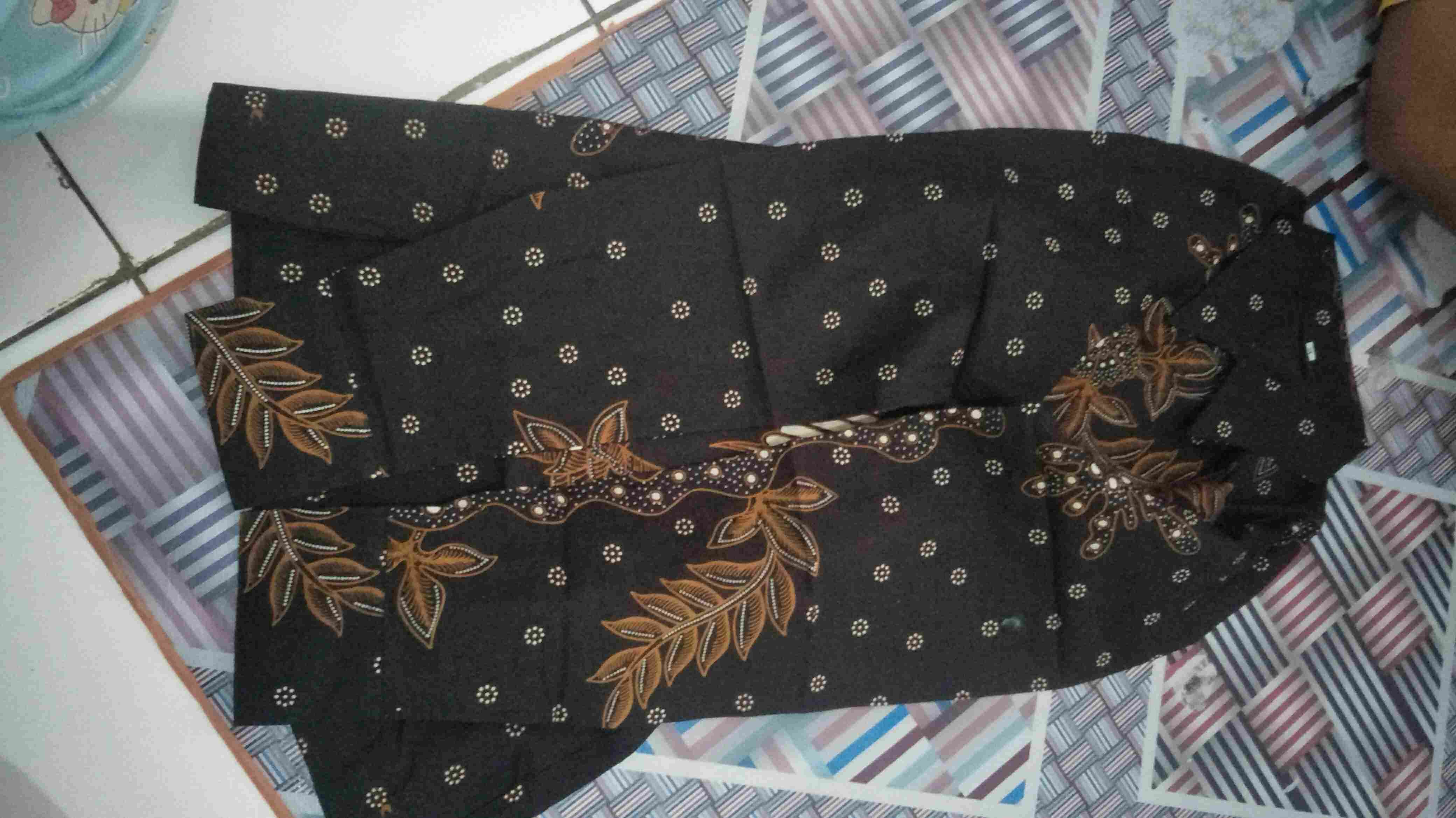 Erlangga Kemeja Batik Pria Full Furing Katun Sragenan