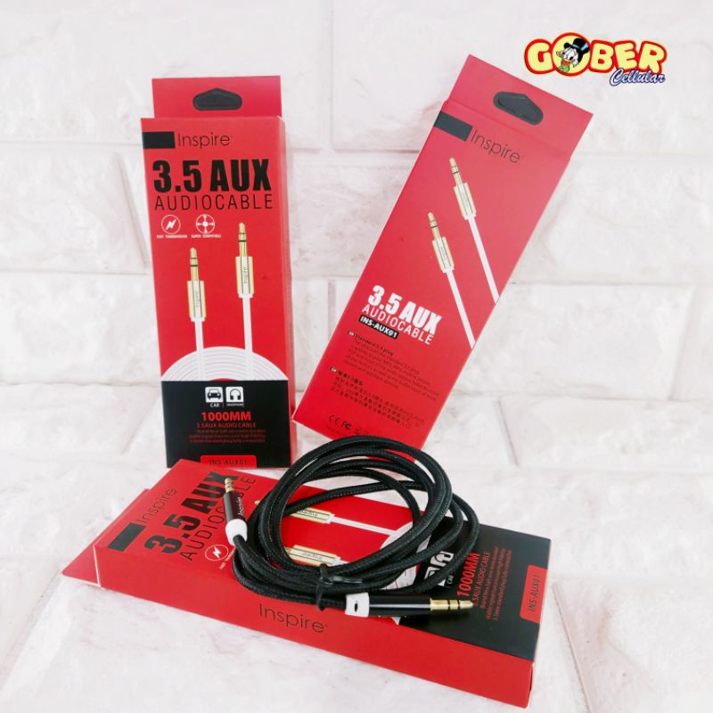 KABEL AUDIO SPEAKER AUX INSPIRE 3,5mm