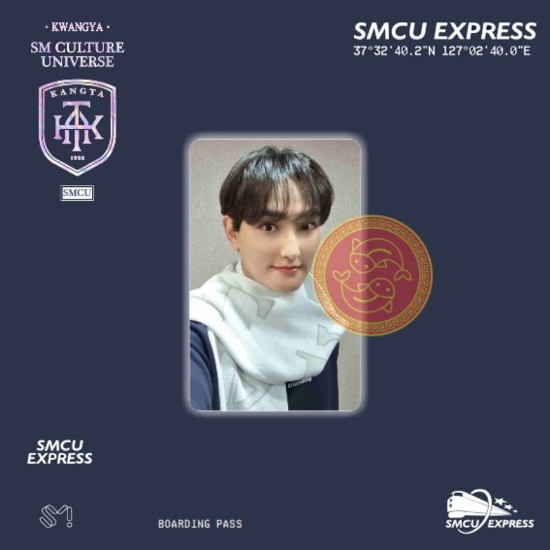 Photocard Kangta SMCU Express 2021 Unofficial