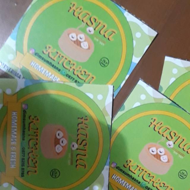 

Stiker kemasan