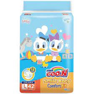 Goo.N Goon Smile Baby Comfort Fit Pants Celana DISNEY S48 S 48 / M44 M 44 / L42 L 42 / XL 38 XL / Ek