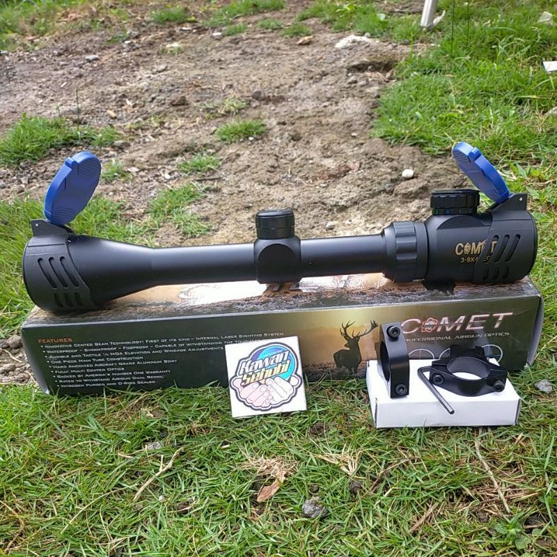 Teleskop Tele Senapan Angin Comet 3-9x40 Uklik pcp Gejluk
