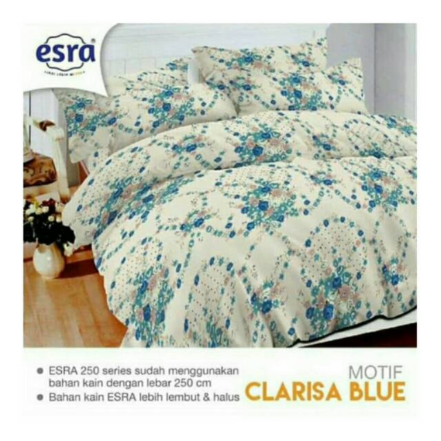 Sprei Clarisa Blue