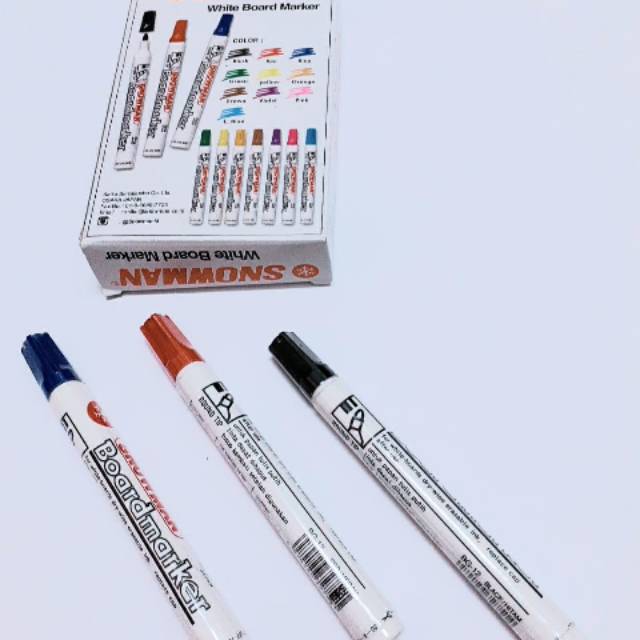 

Spidol/marker whiteboard Snowman