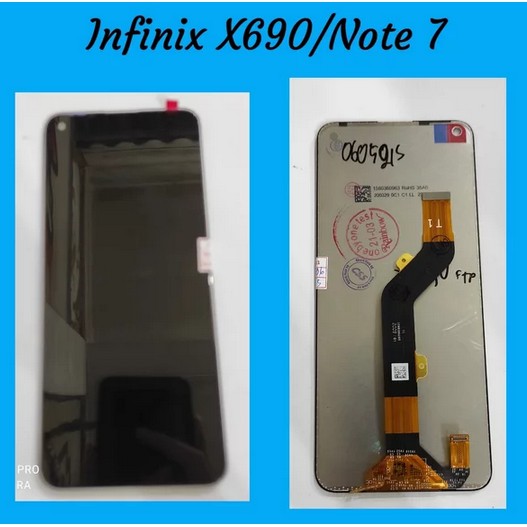 LCD Infinix note 7 LCD Fullset Infinix X690 LCD Ts infinix X690 LCD Fullset infinix note 7