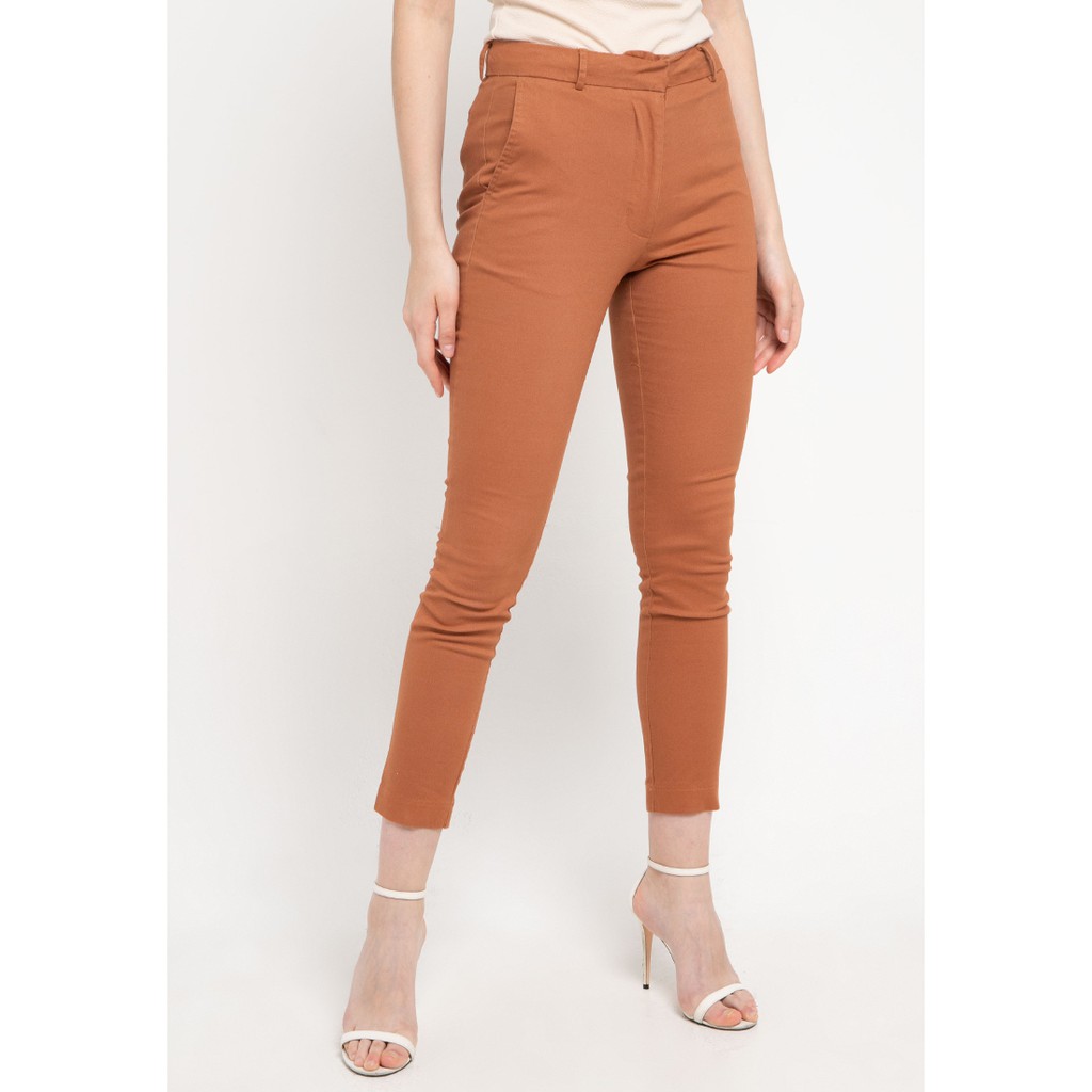 Geela Official - Slim Fit Pants Brick ( G.3166-95 )