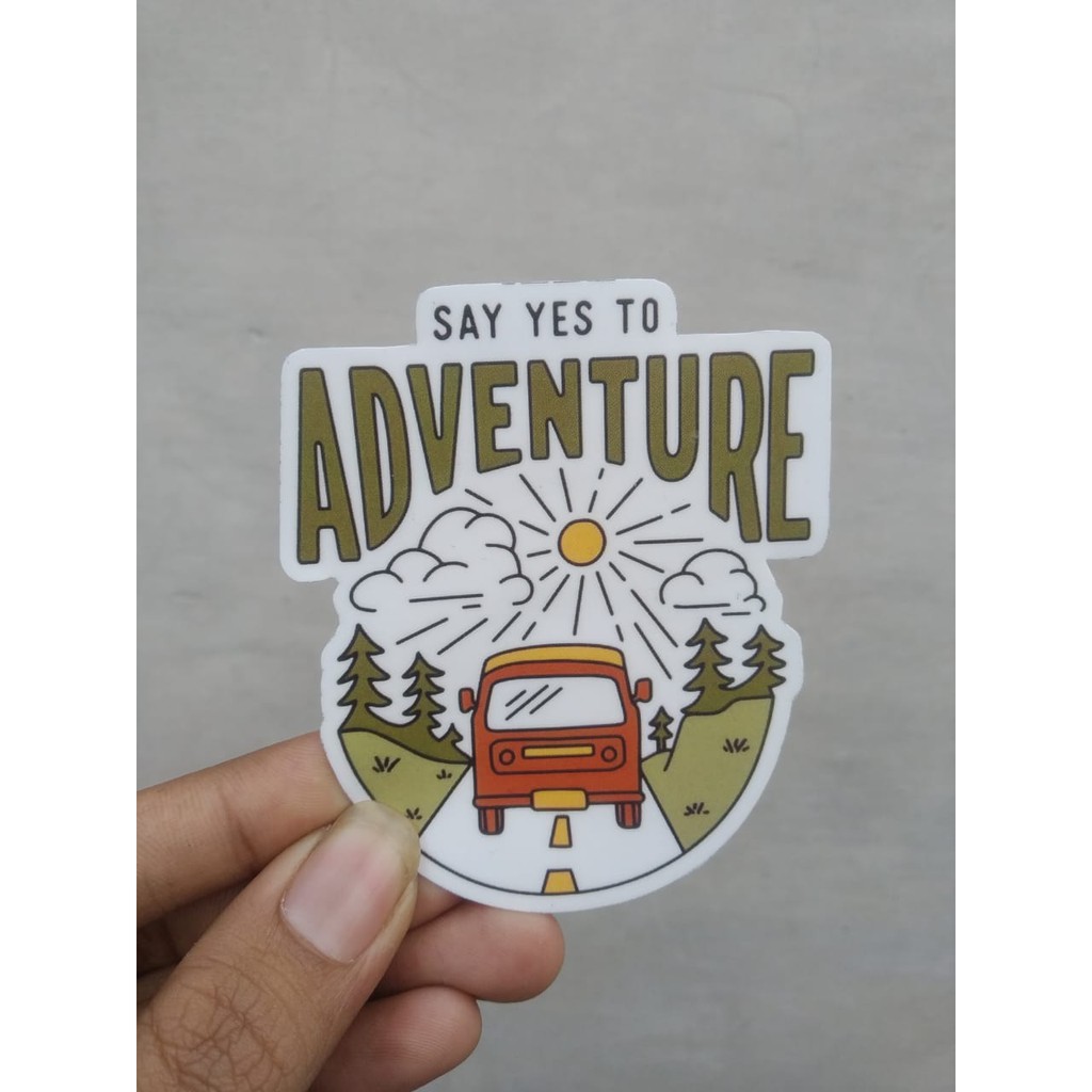 Stiker Klasik Adventure Cutting | Stiker Mobil Keren | Stiker Mobil Klasik | Stiker Gitar