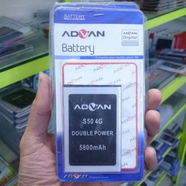 Baterai Advan S50 4G LTE Batre Advan