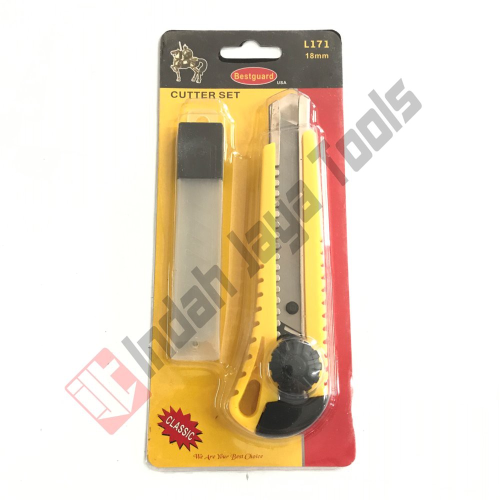 

Jual BESTGUARD L171 Pisau Cutter & Isi 5 pcs Terlaris